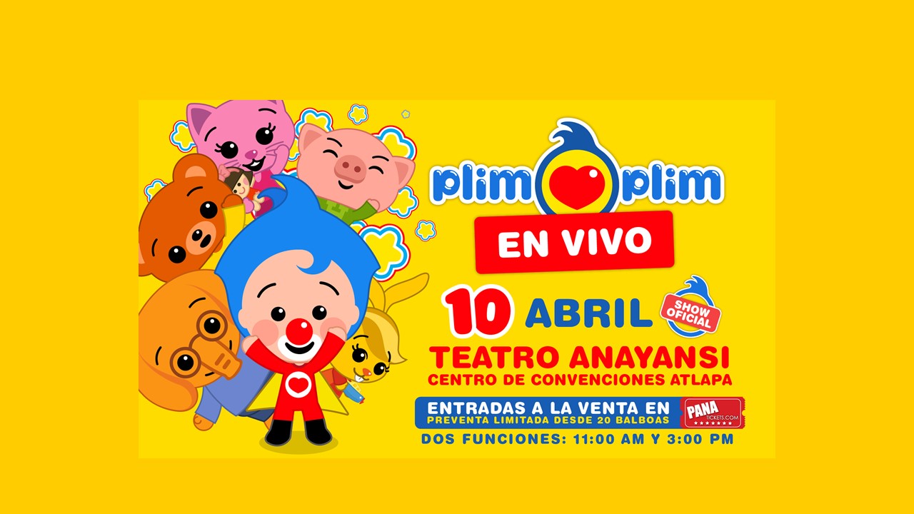 El Consentido De Los Peques Payaso Plim Plim Llega A Panamá Mercadeo And Promociones 6656